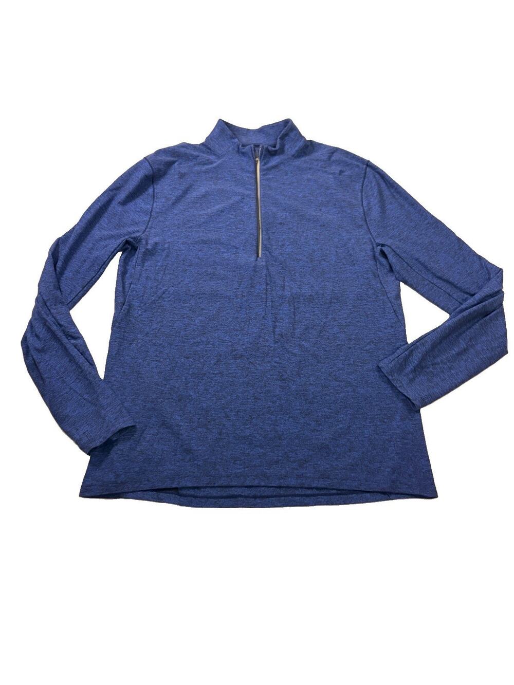 Lululemon Surge Warm Half 1/2 Zip Pullover Stretch XL Blue Performance M3AORS